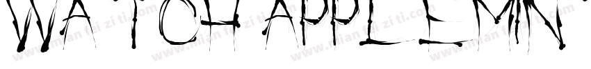 Watch Applemint字体转换